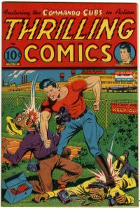 Large Thumbnail For Thrilling Comics 46 - Version 1