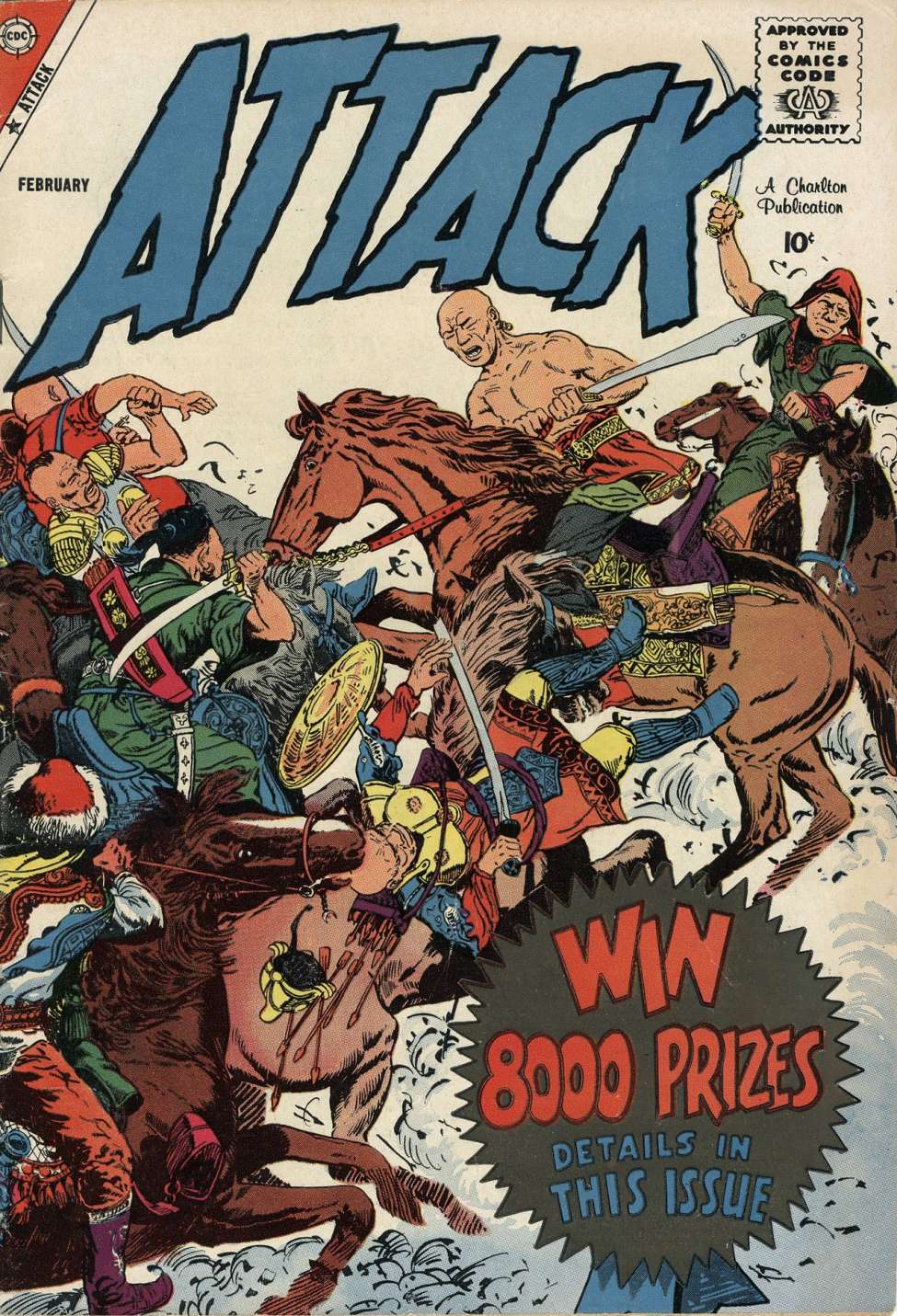 Comic Book Cover For Attack v1 56