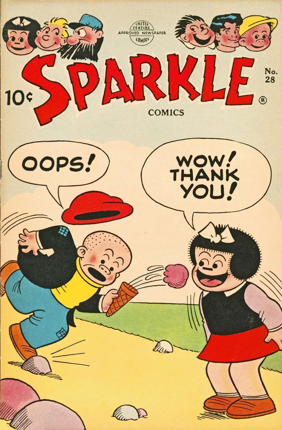 Book Cover For Sparkle Comics 28