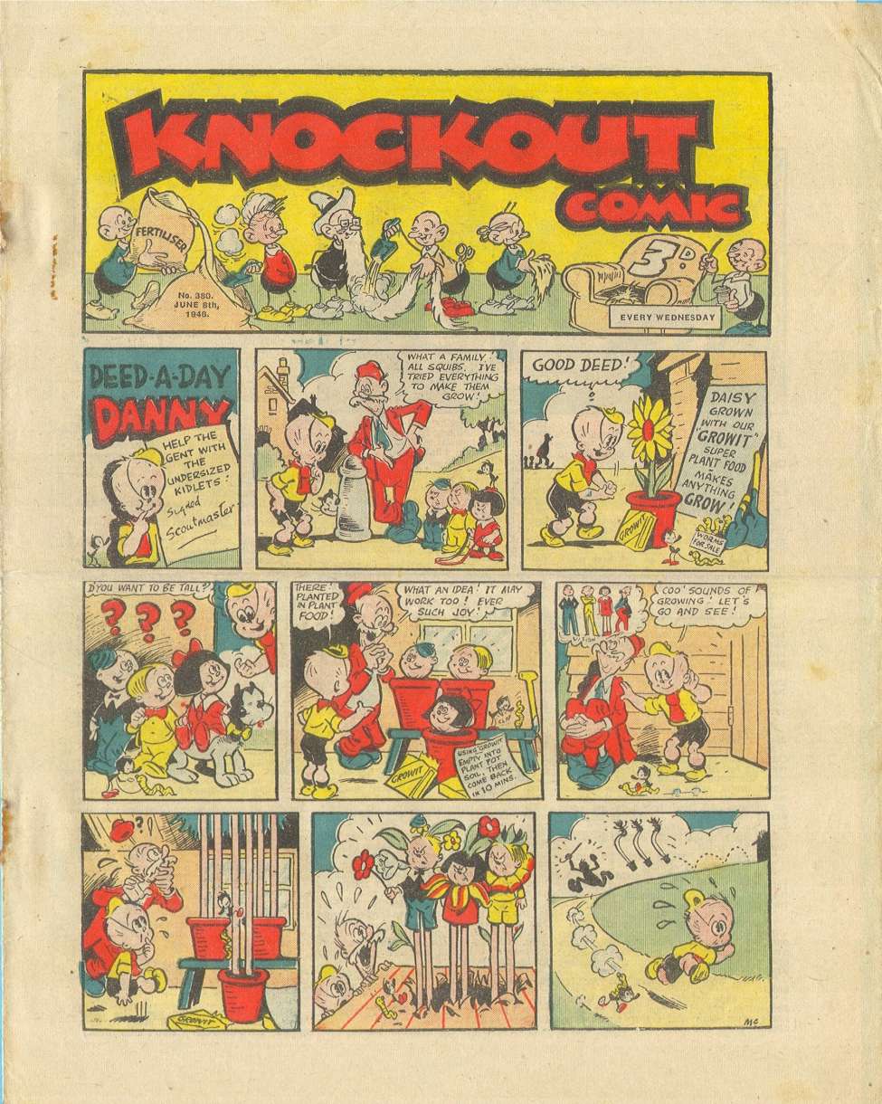 Comic Book Cover For Knockout 380