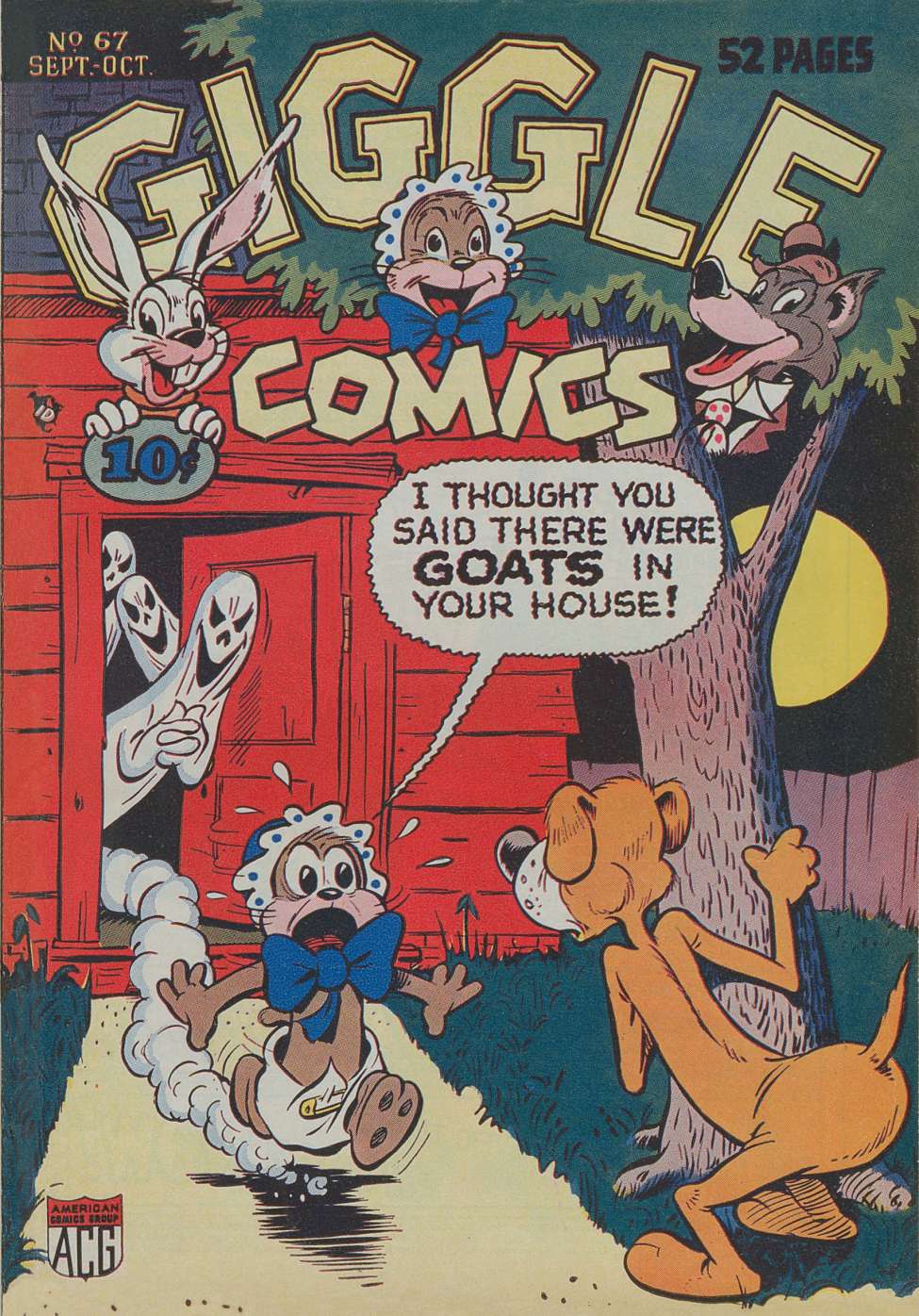 Book Cover For Giggle Comics 67