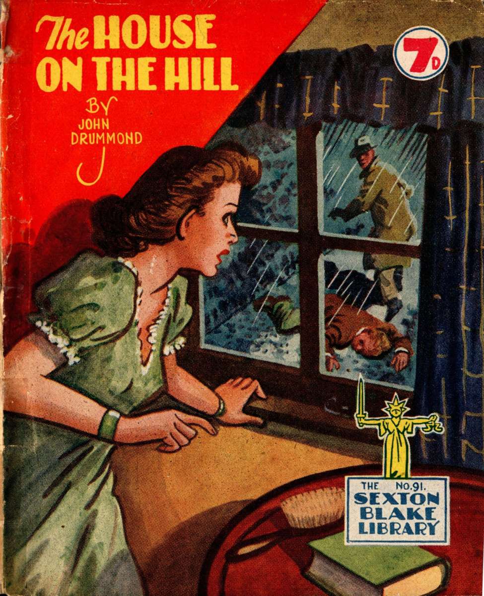 Comic Book Cover For Sexton Blake Library S3 91 - The House on the Hill