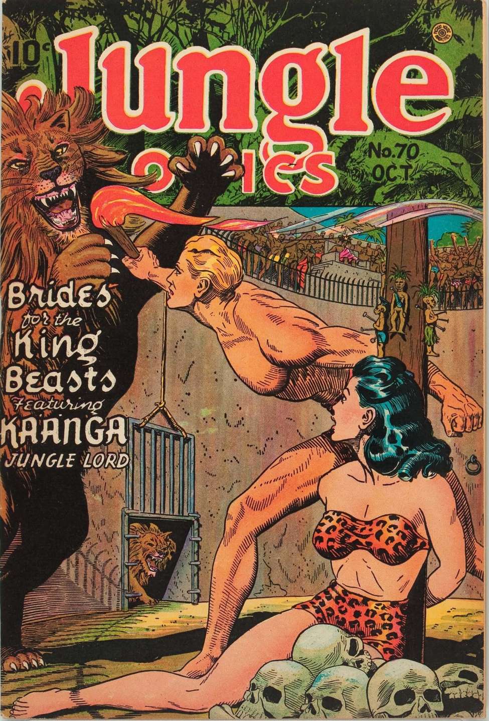 Book Cover For Jungle Comics 70