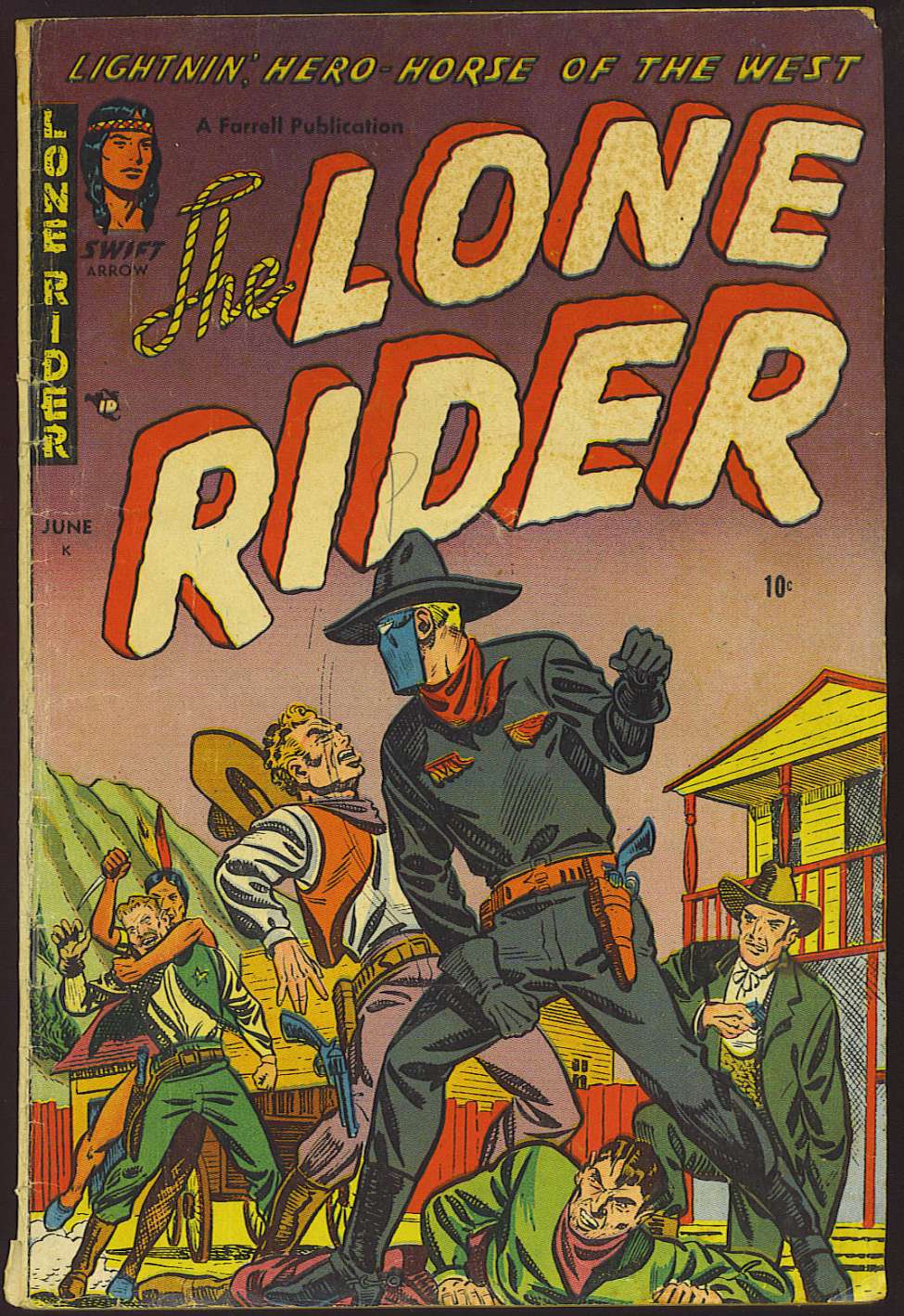 Book Cover For The Lone Rider 8 - Version 1