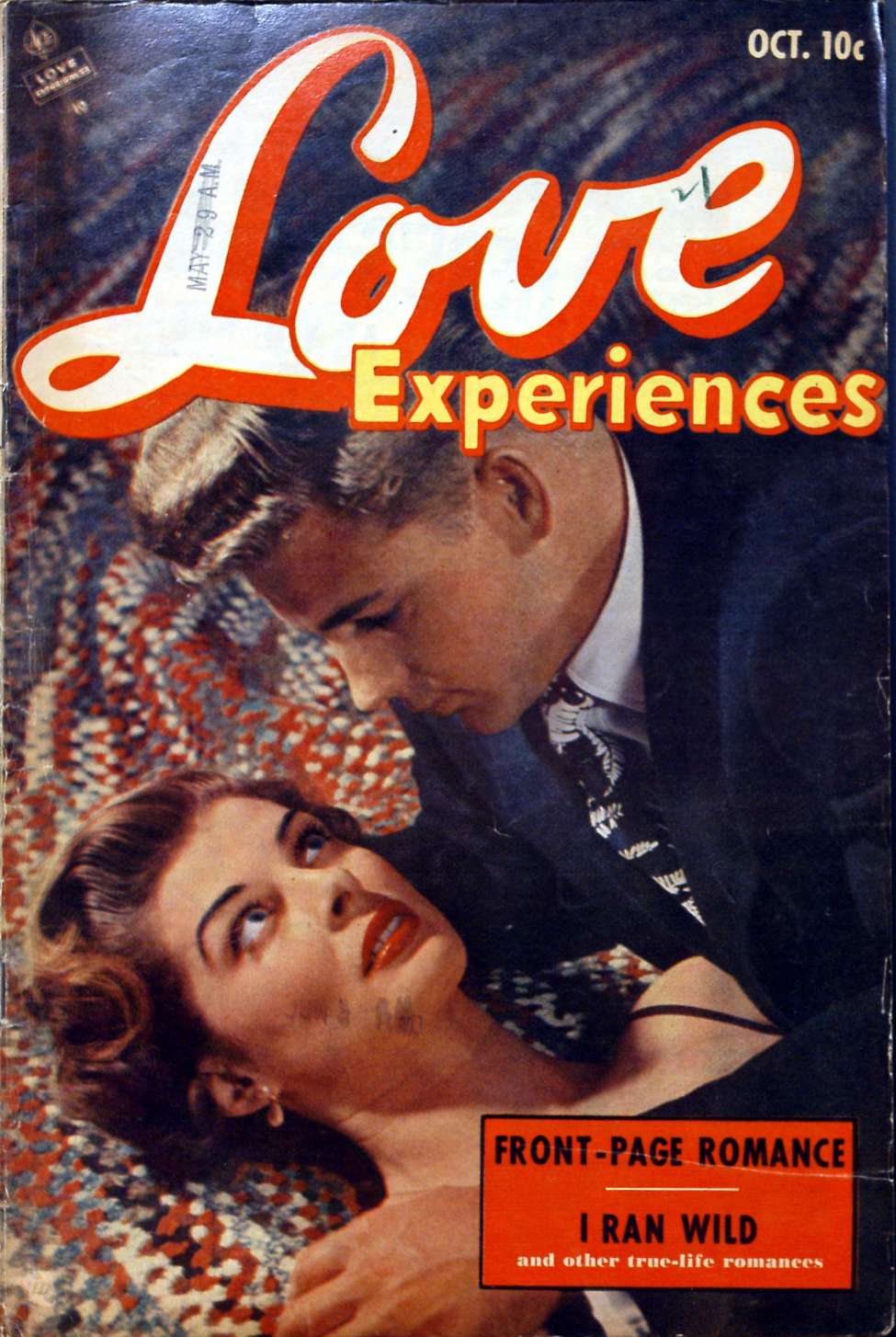 Comic Book Cover For Love Experiences 21