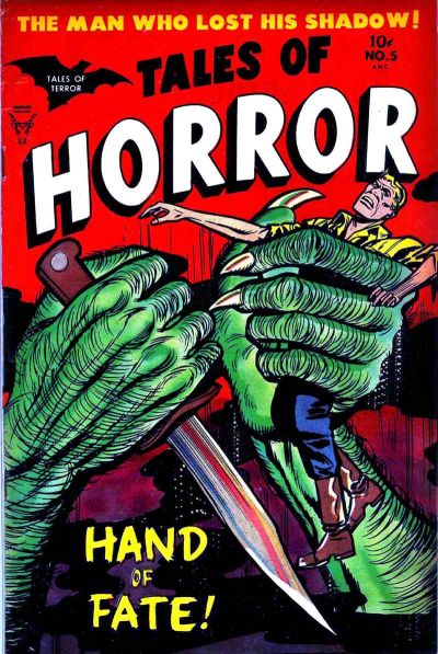 Comic Book Cover For Tales of Horror 5 - Version 1