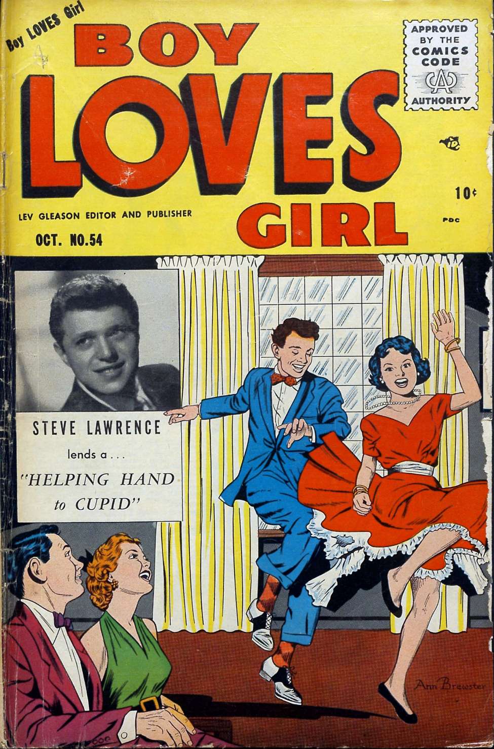 Comic Book Cover For Boy Loves Girl 54 - Version 2