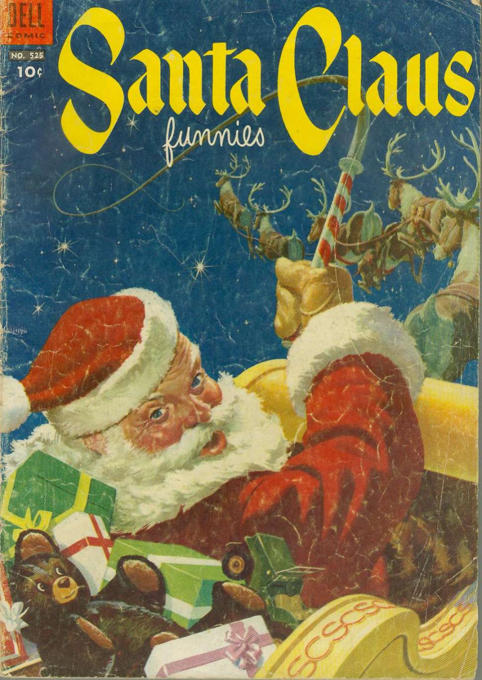 Comic Book Cover For 0525 - Santa Claus Funnies
