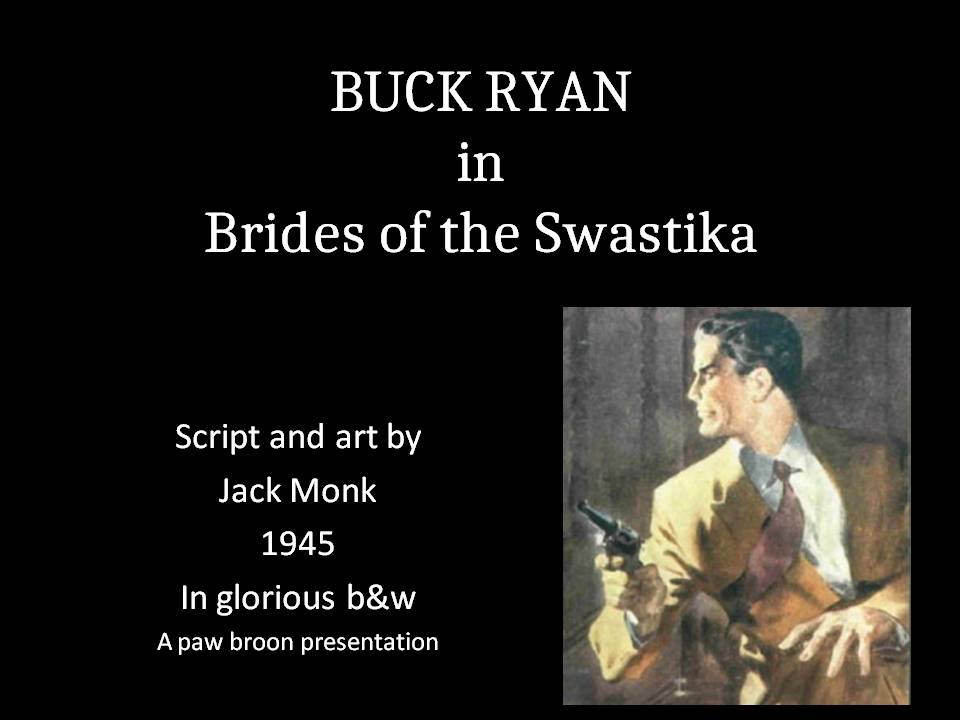 Comic Book Cover For Buck Ryan 24 - Brides of the Swastika