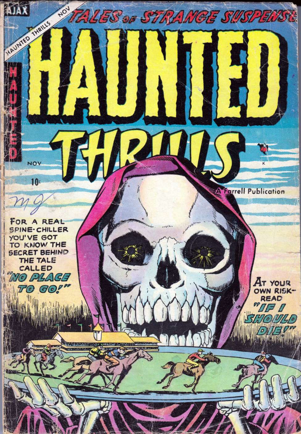 Book Cover For Haunted Thrills 18 - Version 2
