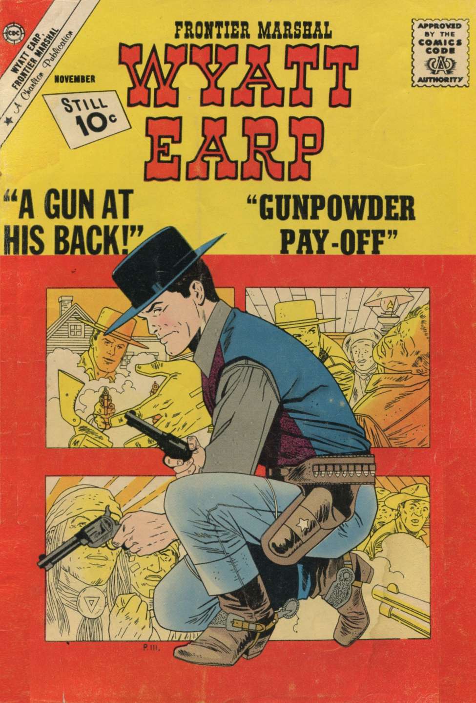 Book Cover For Wyatt Earp Frontier Marshal 39