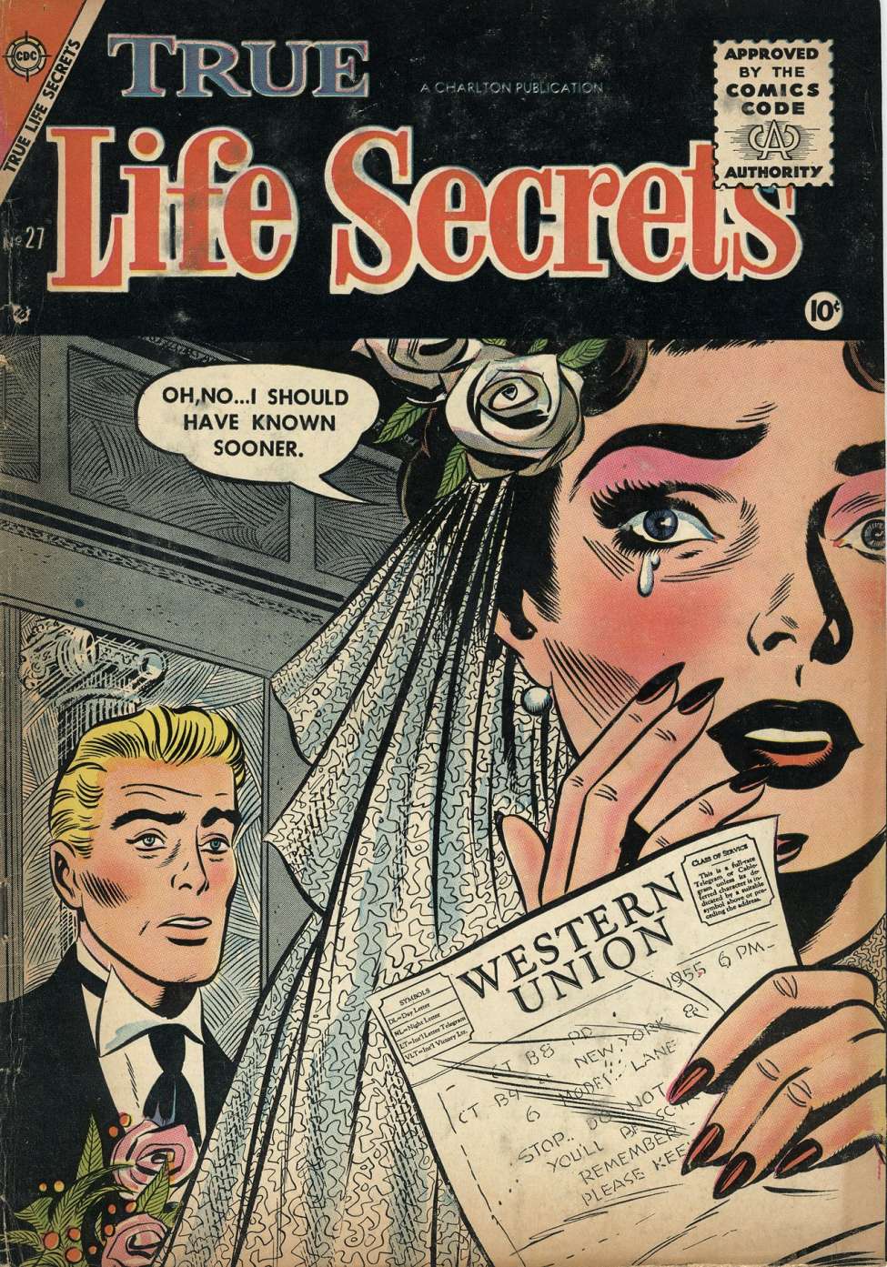 Comic Book Cover For True Life Secrets 27