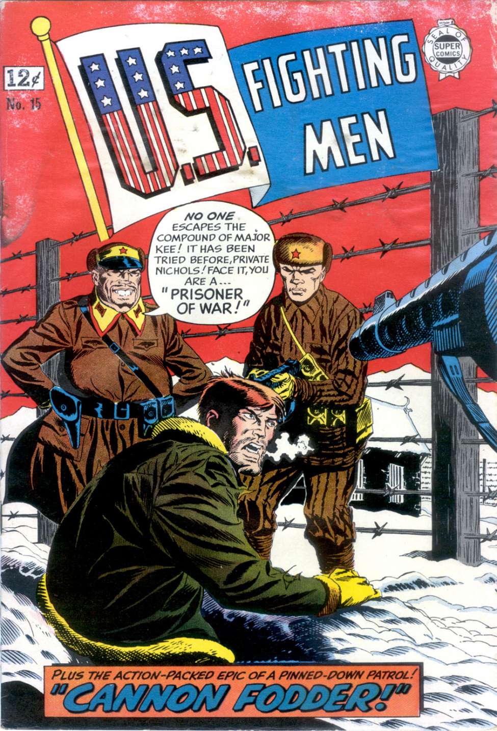 Comic Book Cover For U.S. Fighting Men 15