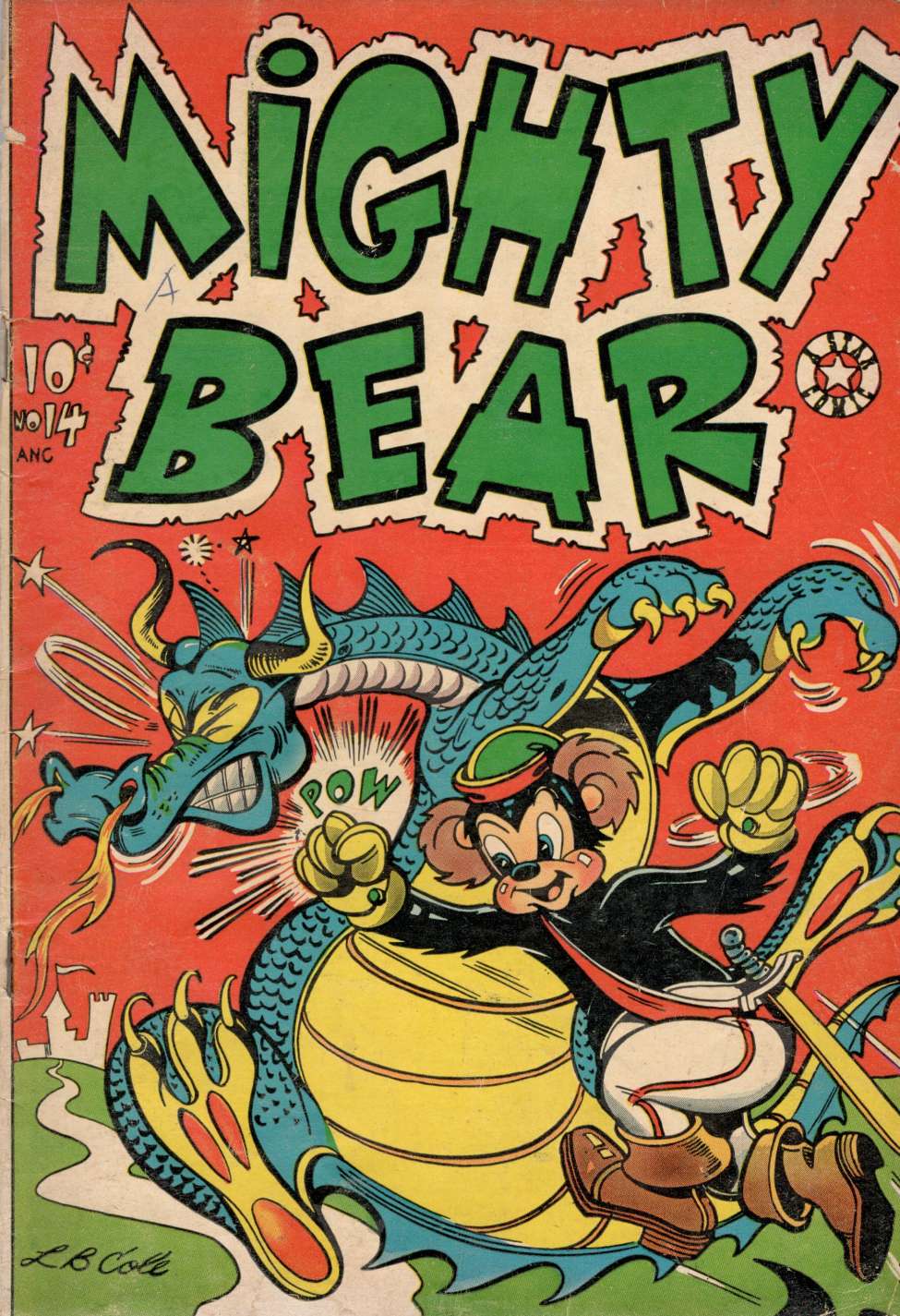 Comic Book Cover For Mighty Bear 14