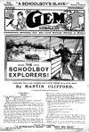 Cover For The Gem v2 191 - The Schoolboy Explorers