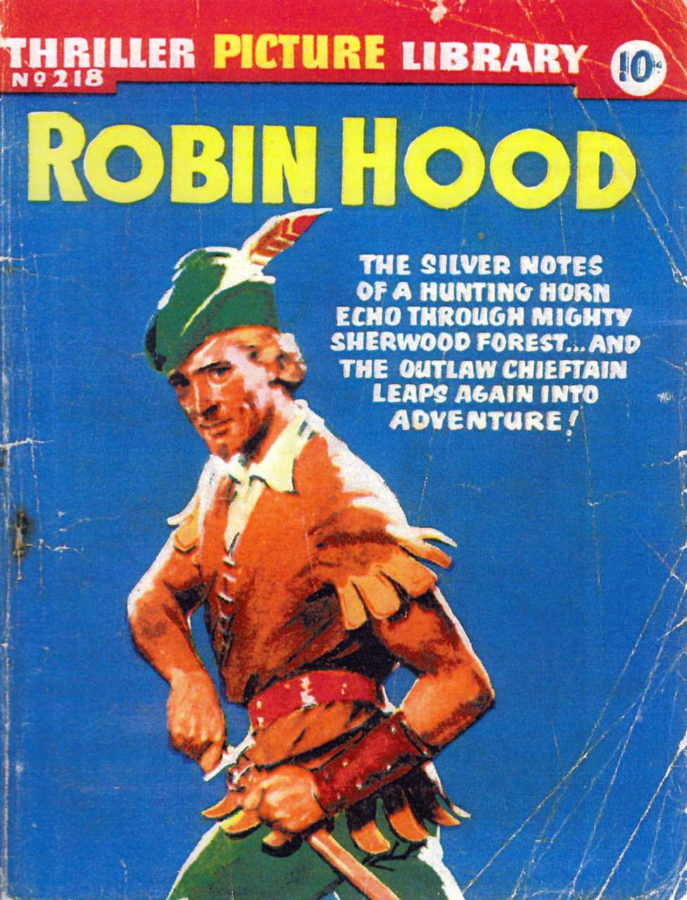 Book Cover For Thriller Picture Library 218 - Robin Hood