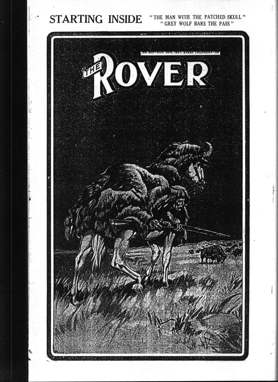 Book Cover For The Rover 802