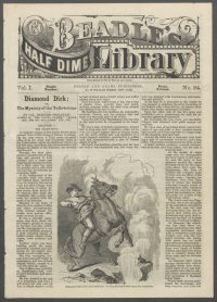 Large Thumbnail For Beadle's Half Dime Library 24 - Diamond Dirk