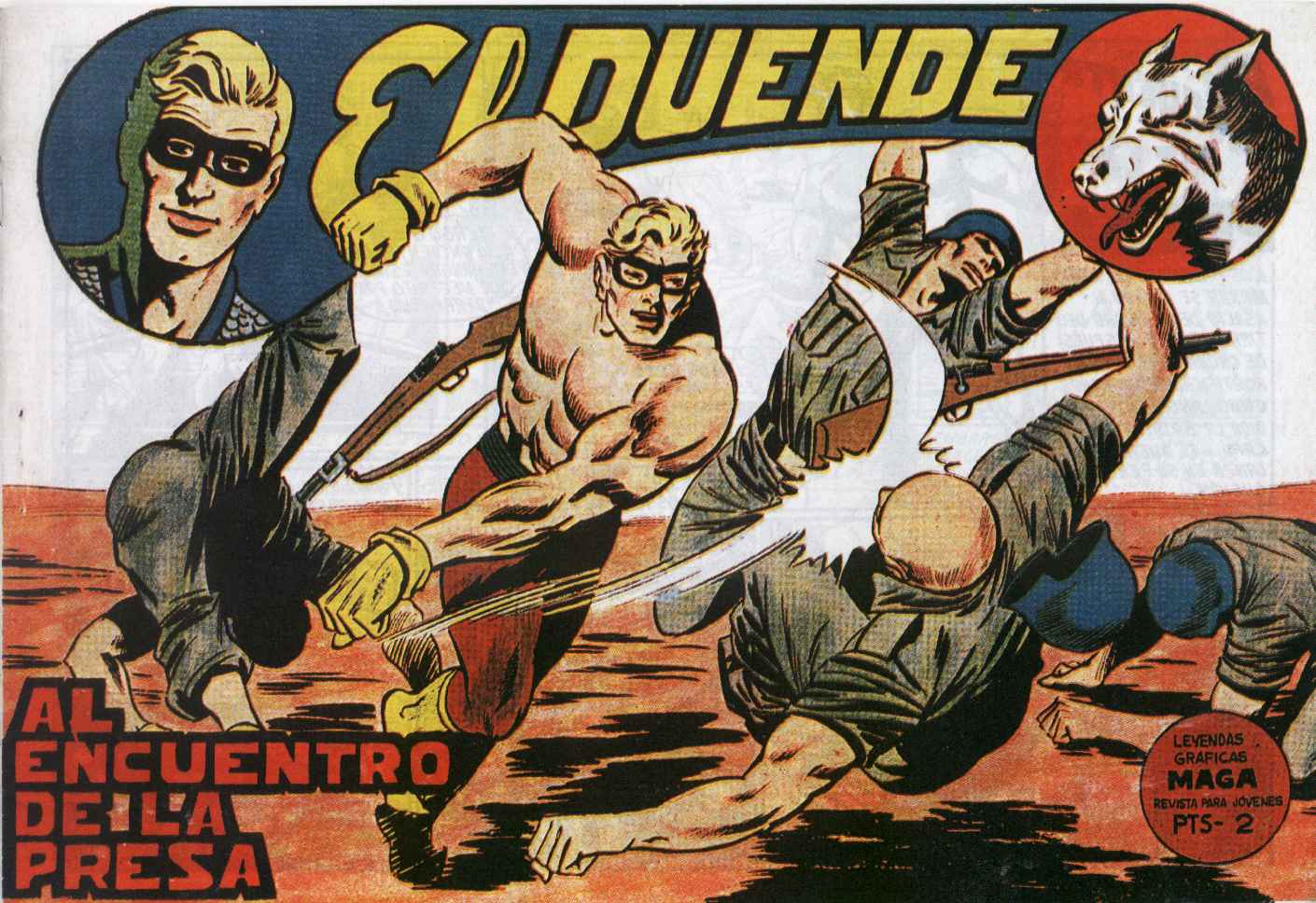 Comic Book Cover For El Duende 28 - Al encuentro de la presa