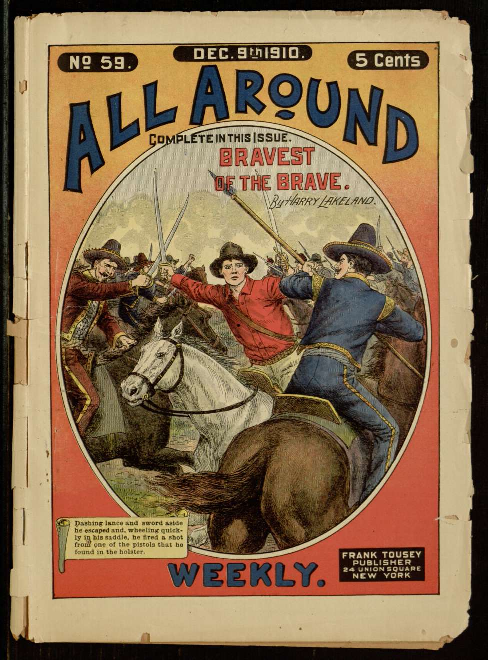 Book Cover For All Around Weekly 59 - Bravest of the Brave