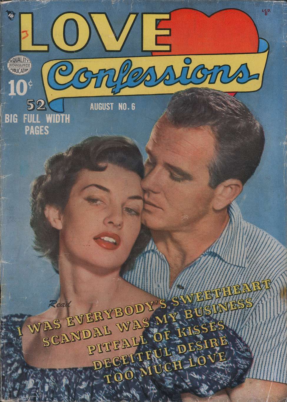 Book Cover For Love Confessions 6