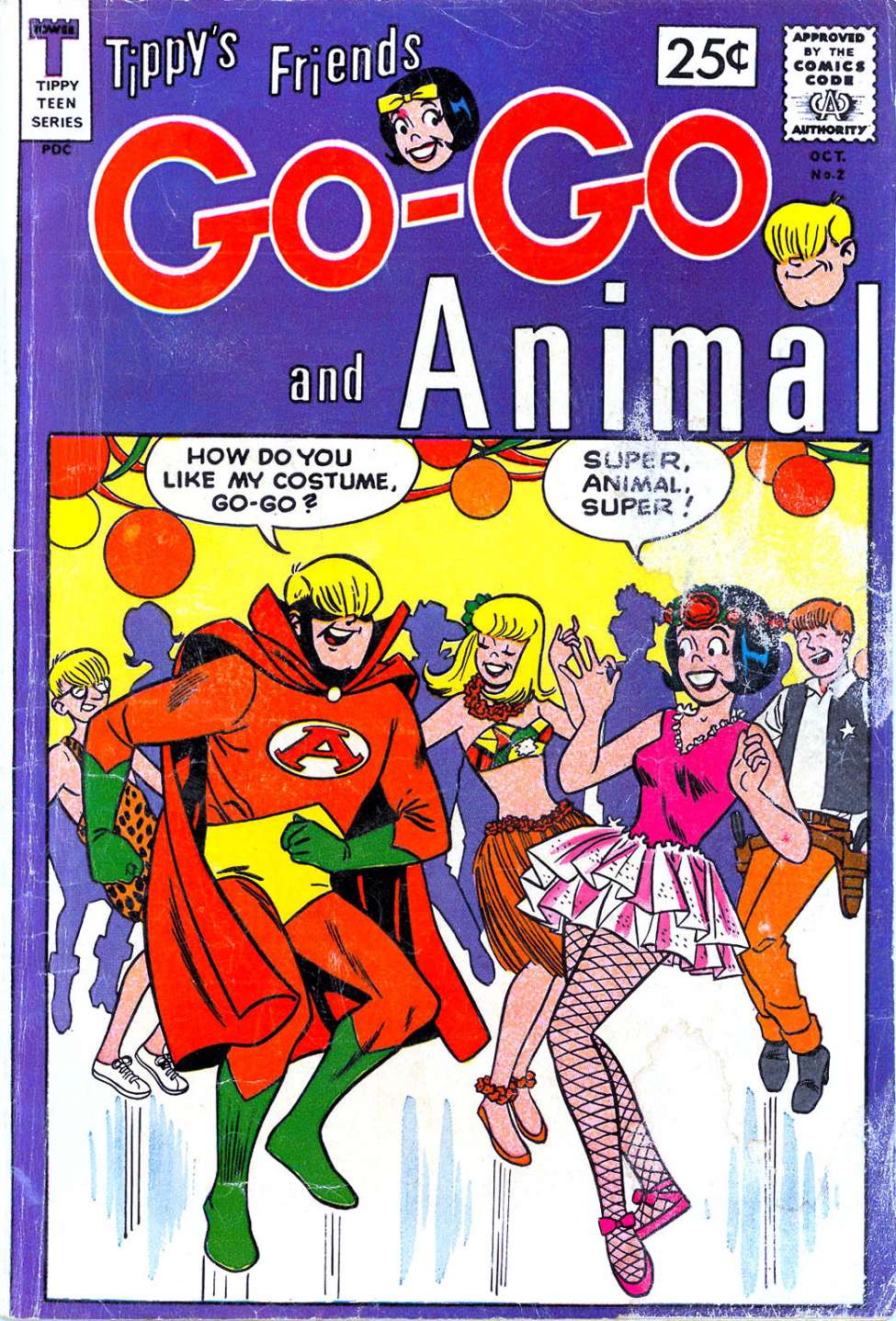 Comic Book Cover For Tippy's Friends Go-Go and Animal 2 - Version 1