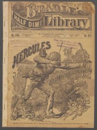 Large Thumbnail For Beadle's Half Dime Library 1145 - Hercules, the Dumb Destroyer