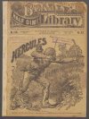 Cover For Beadle's Half Dime Library 1145 - Hercules, the Dumb Destroyer