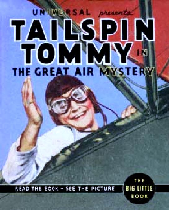 Comic Book Cover For Tailspin Tommy In The Great Air Mystery