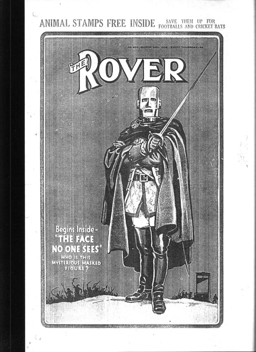 Book Cover For The Rover 832