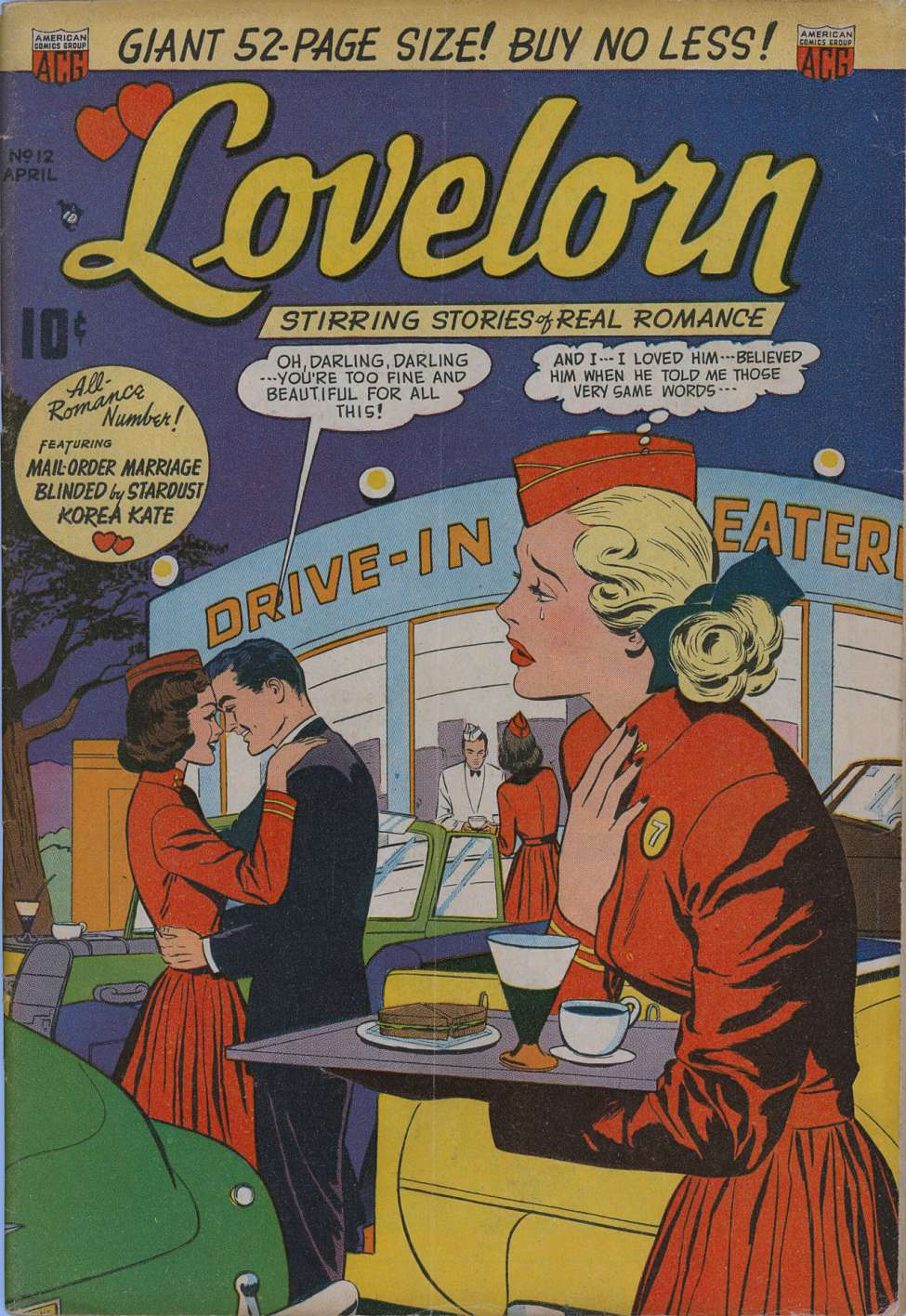 Comic Book Cover For Lovelorn 12
