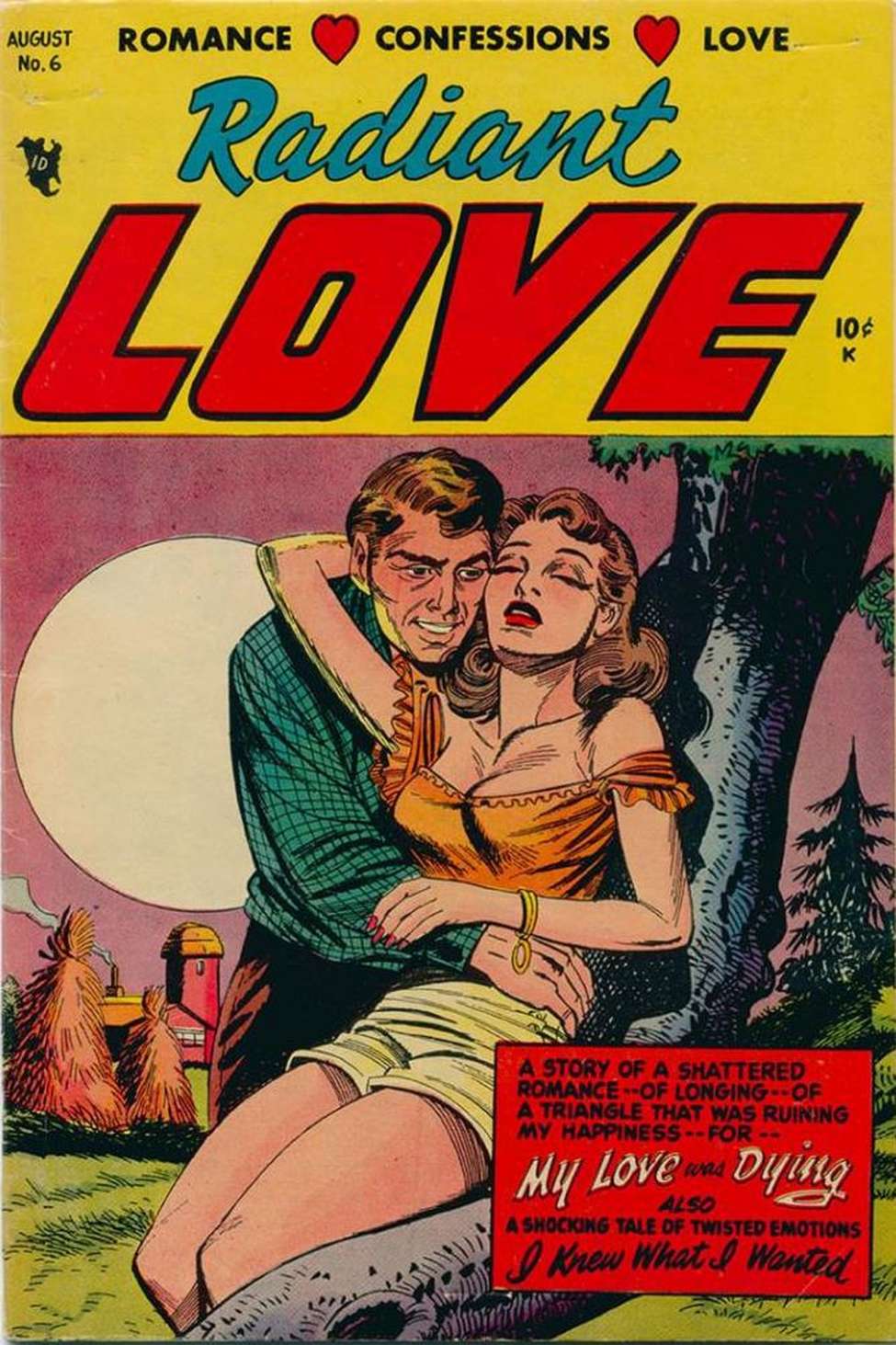 Comic Book Cover For Radiant Love 6