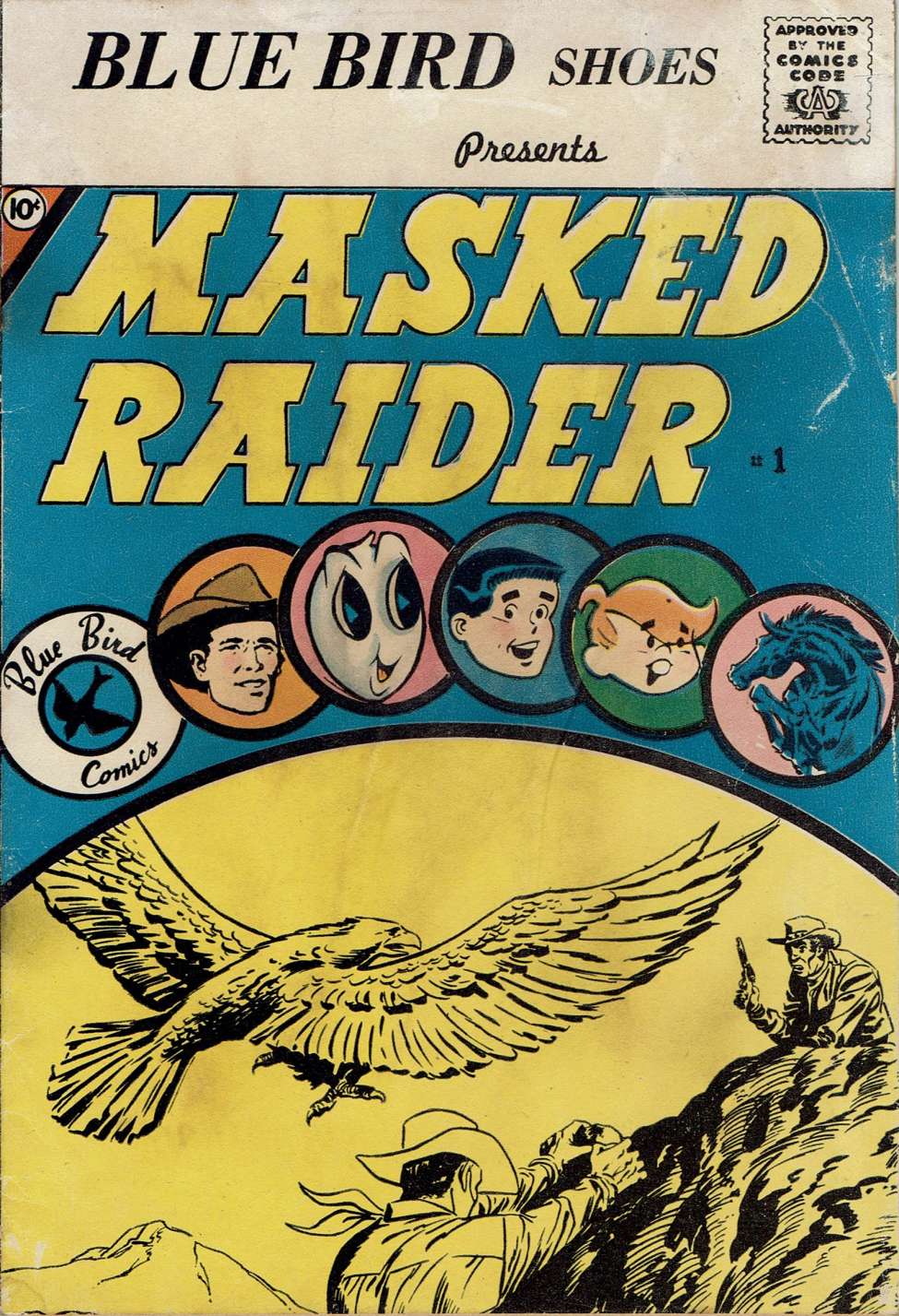 Book Cover For Masked Raider 1 (Blue Bird)