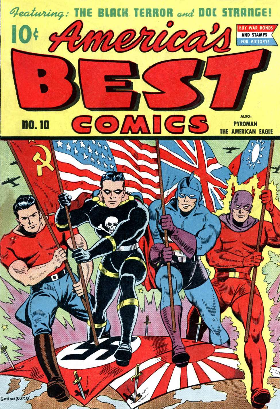 Book Cover For America's Best Comics 10 (paper/4fiche)