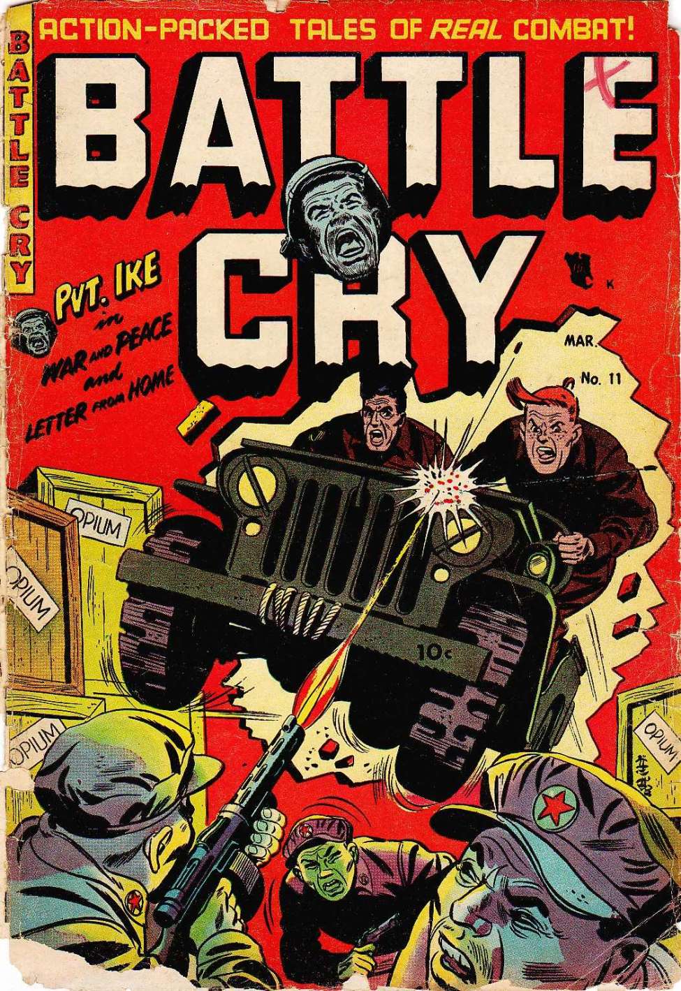 Comic Book Cover For Battle Cry 11