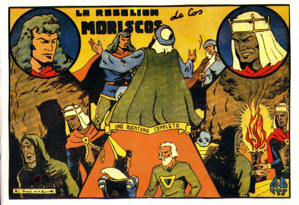 Comic Book Cover For Selección aventurera 5 - La rebelión de los moriscos