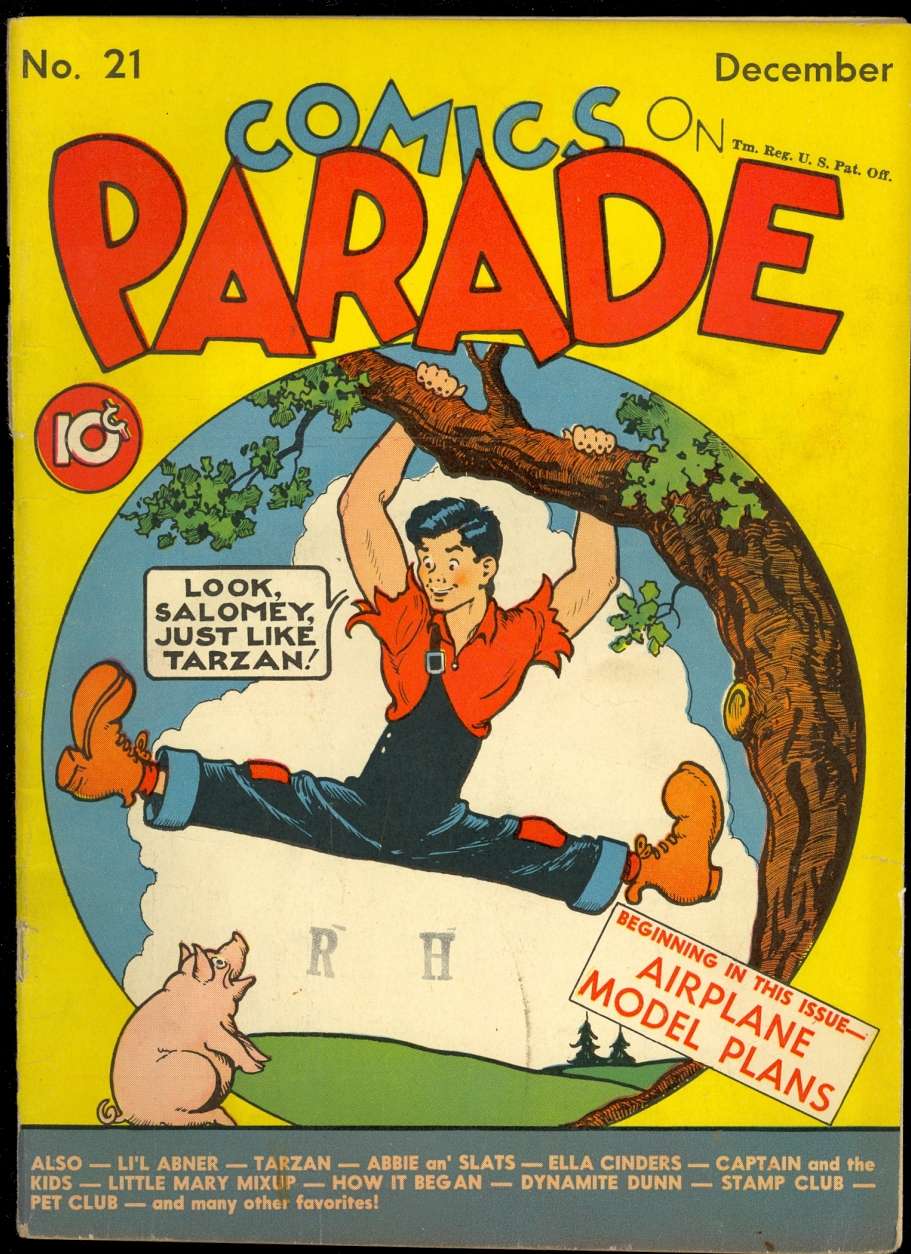 Comic Book Cover For Comics on Parade 21