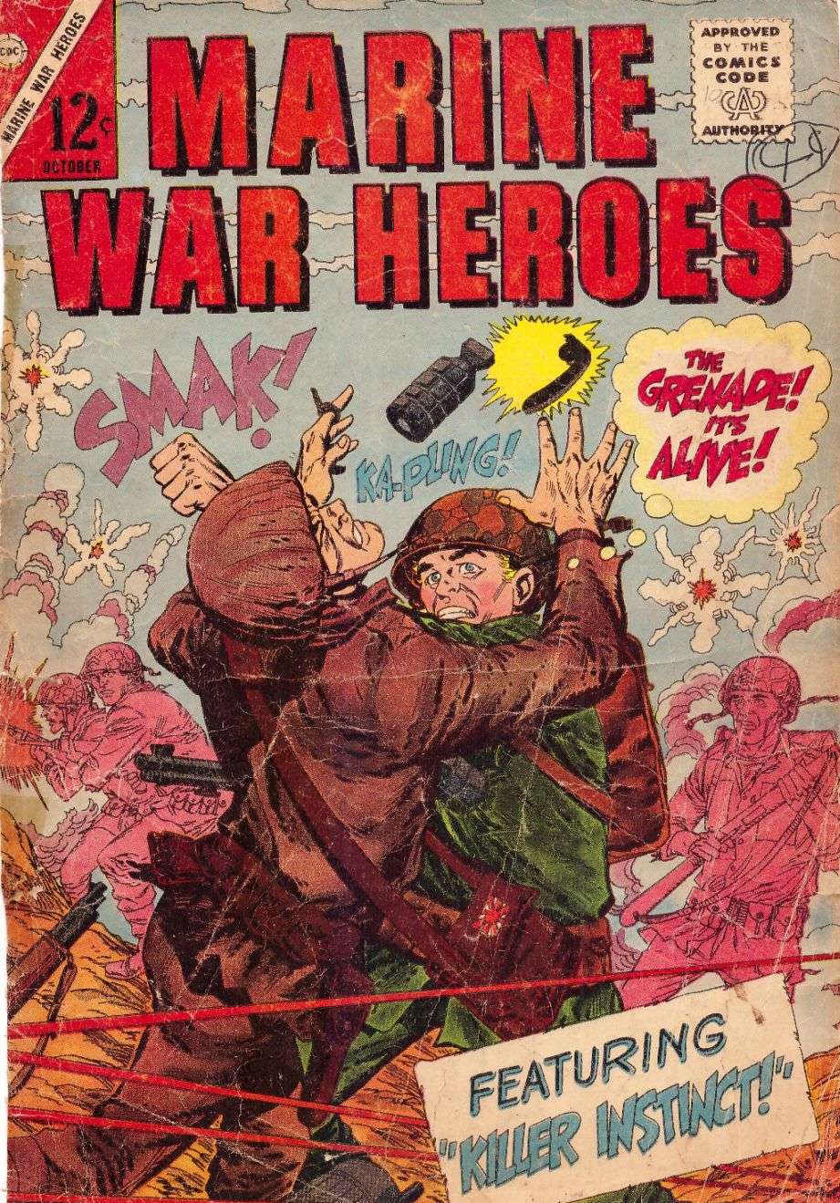 Book Cover For Marine War Heroes 10