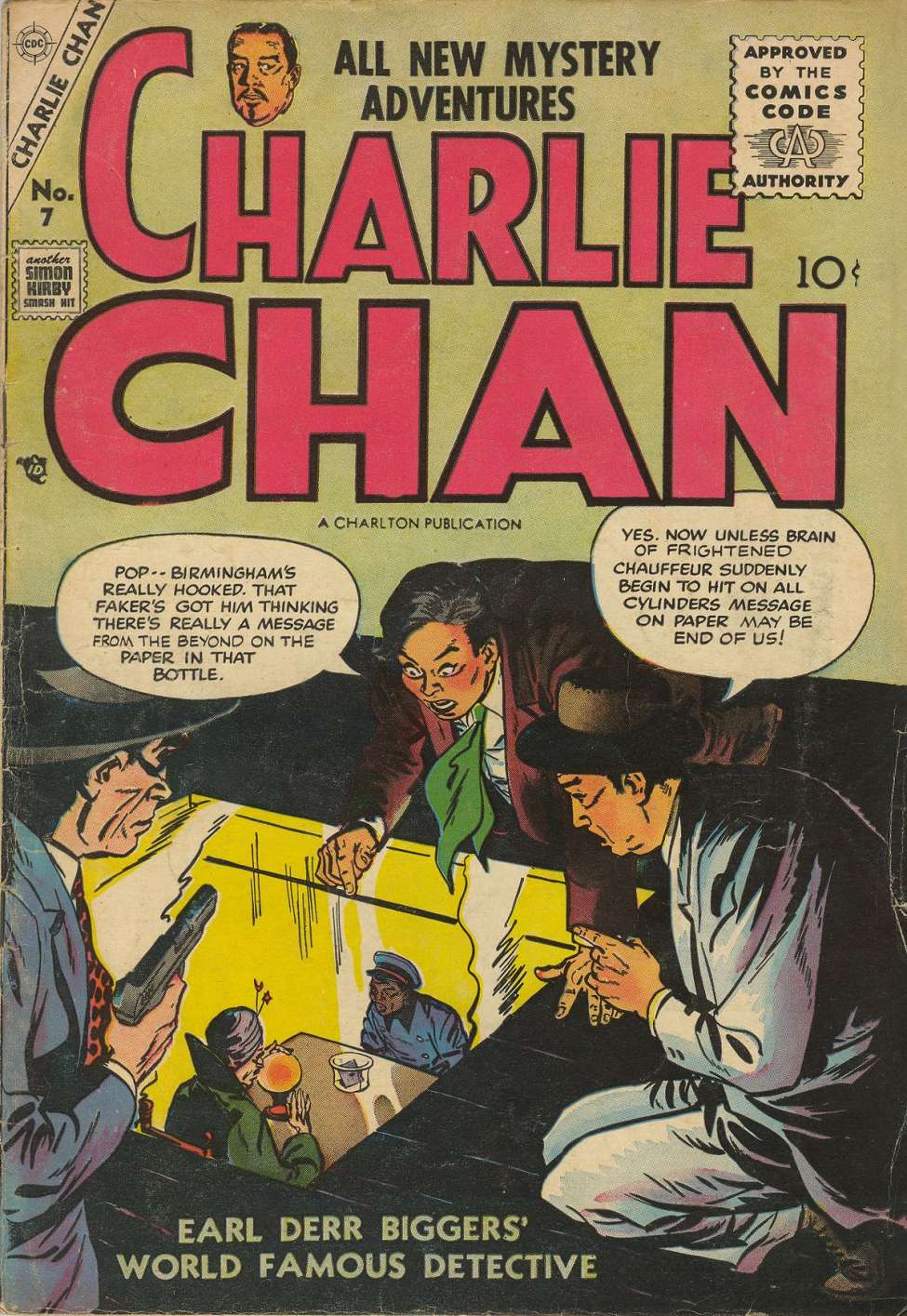 Comic Book Cover For Charlie Chan 7