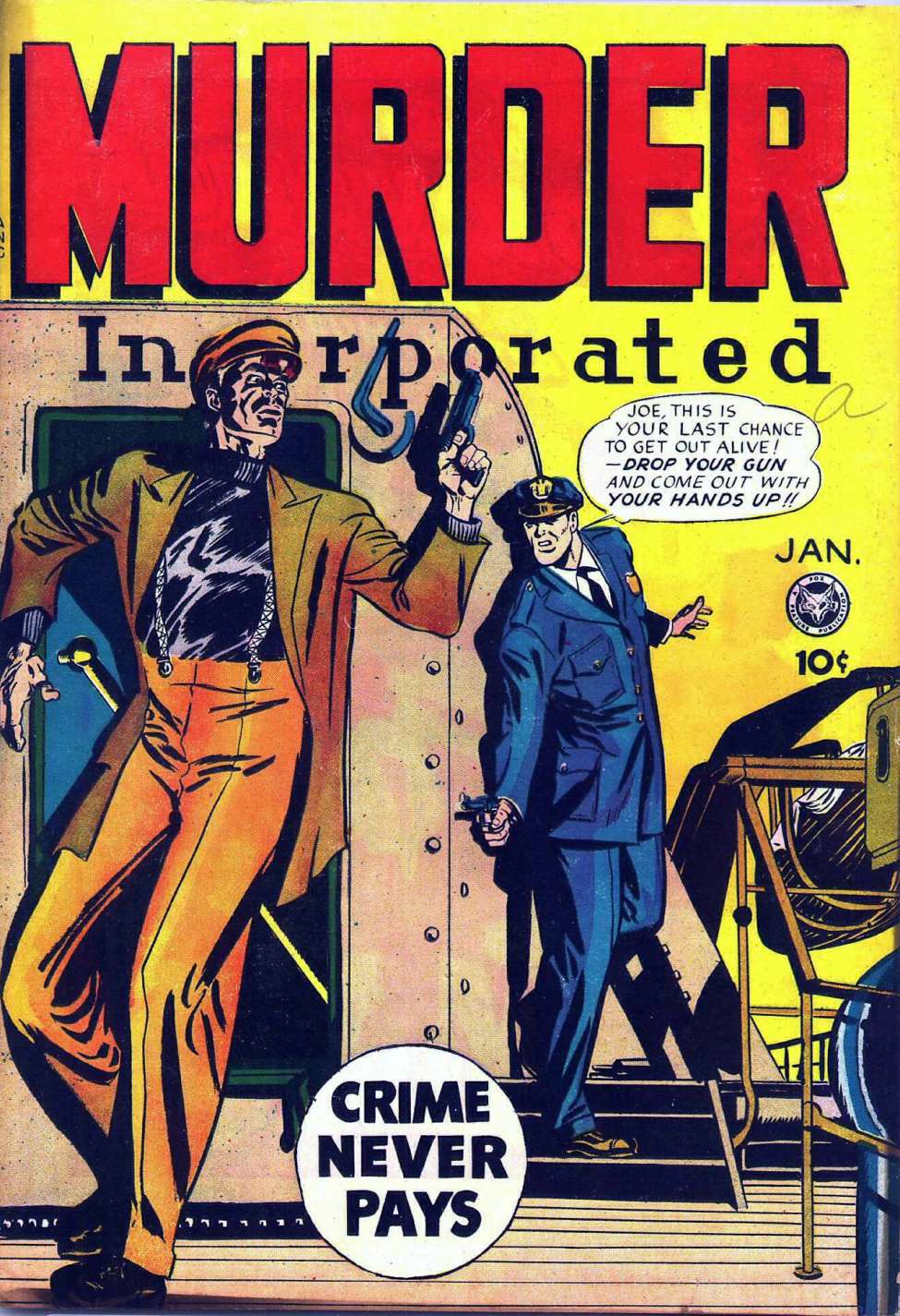 Comic Book Cover For Murder Incorporated 7