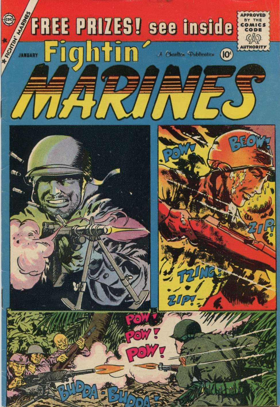 Comic Book Cover For Fightin' Marines 33