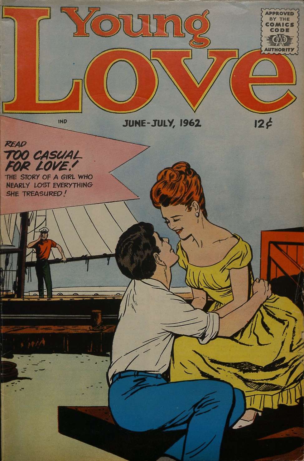Comic Book Cover For Young Love v6 1