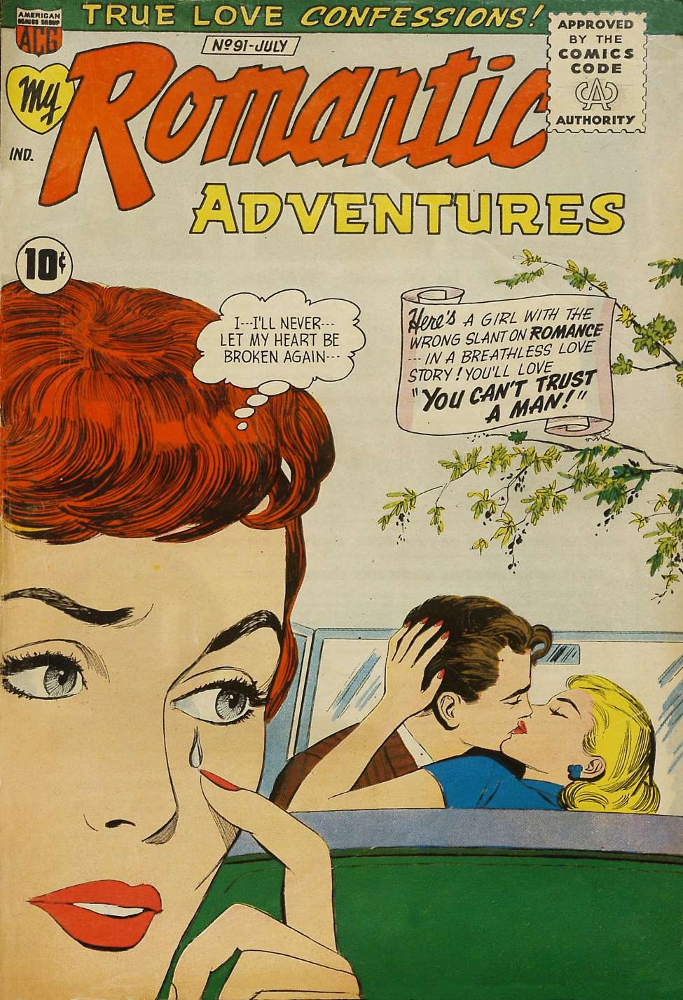 Comic Book Cover For My Romantic Adventures 91 - Version 1