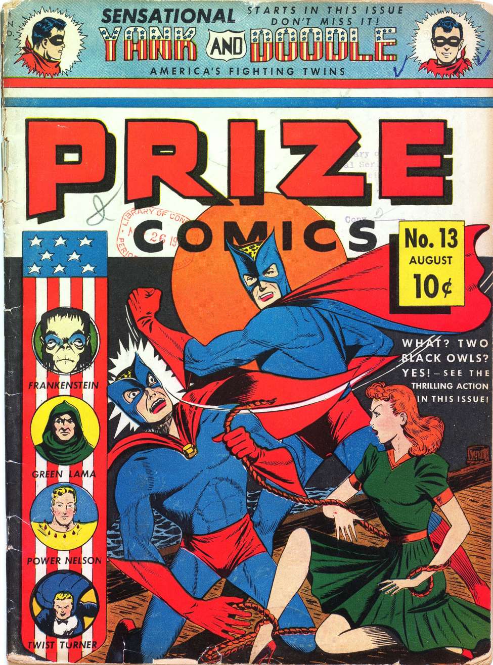 Comic Book Cover For Prize Comics 13