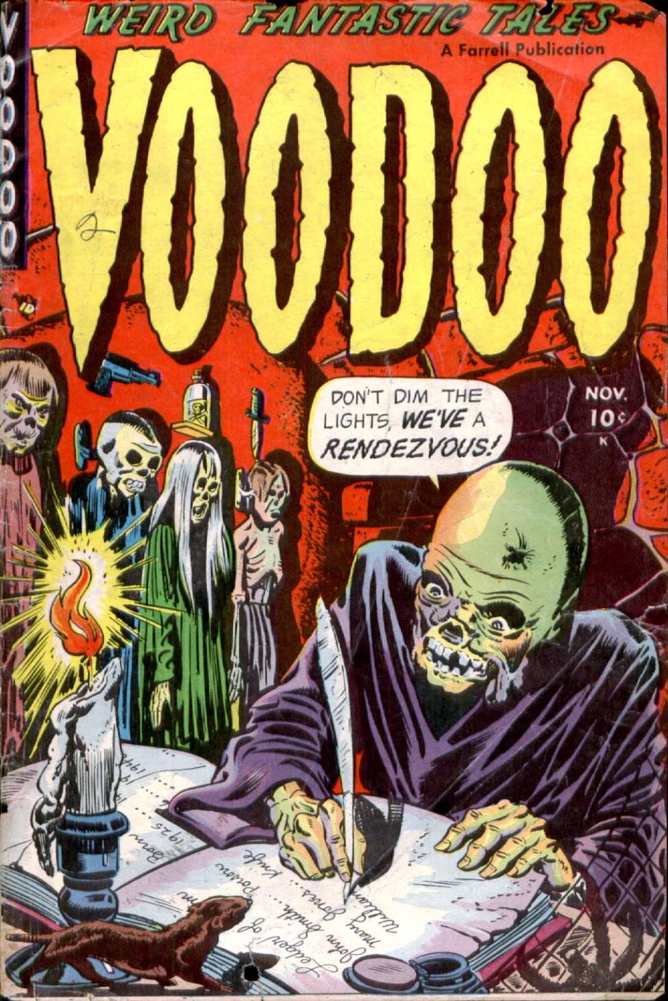 Comic Book Cover For Voodoo 4