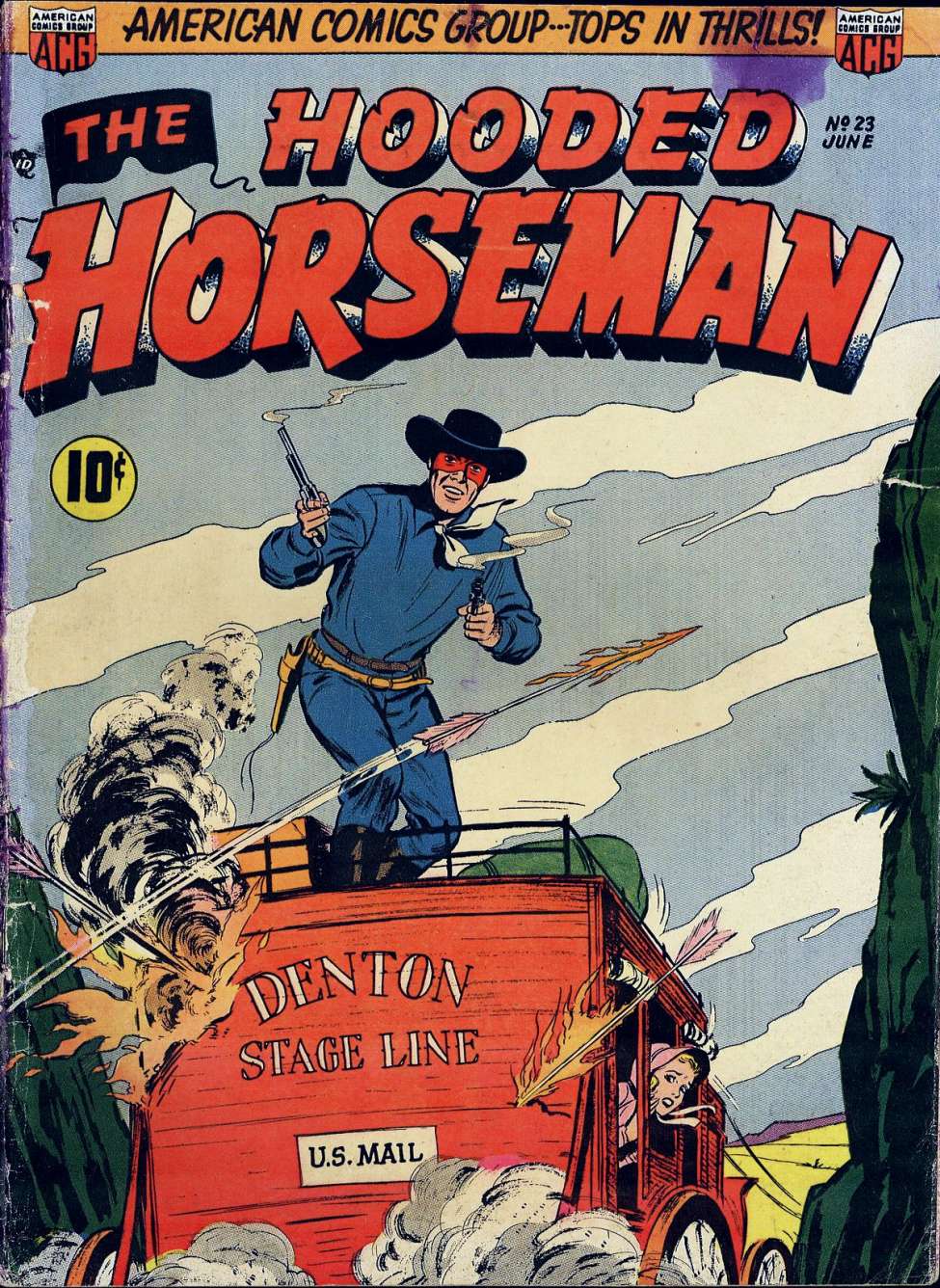 Book Cover For The Hooded Horseman v1 23