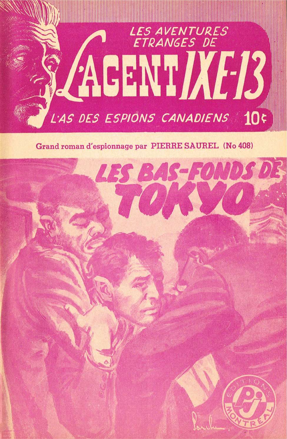 Book Cover For L'Agent IXE-13 v2 408 - Les bas-fonds de Tokyo