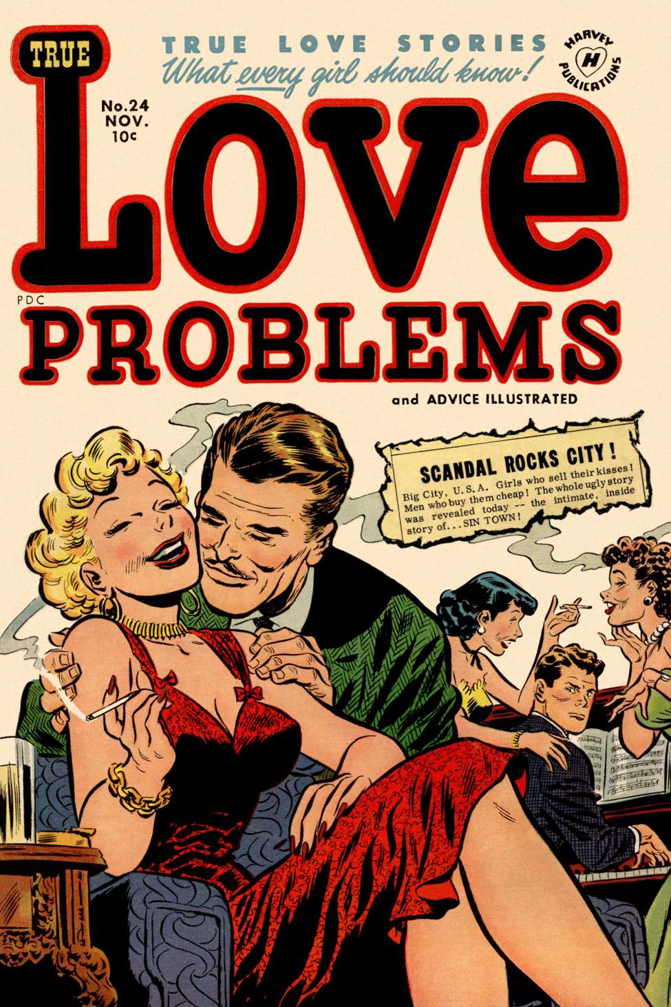 Book Cover For True Love Problems and Advice Illustrated 24