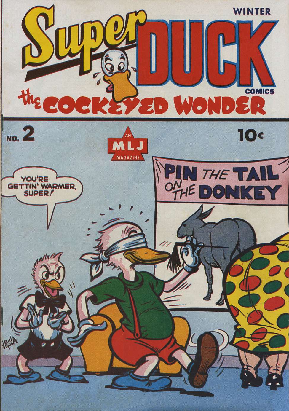 Comic Book Cover For Super Duck 2