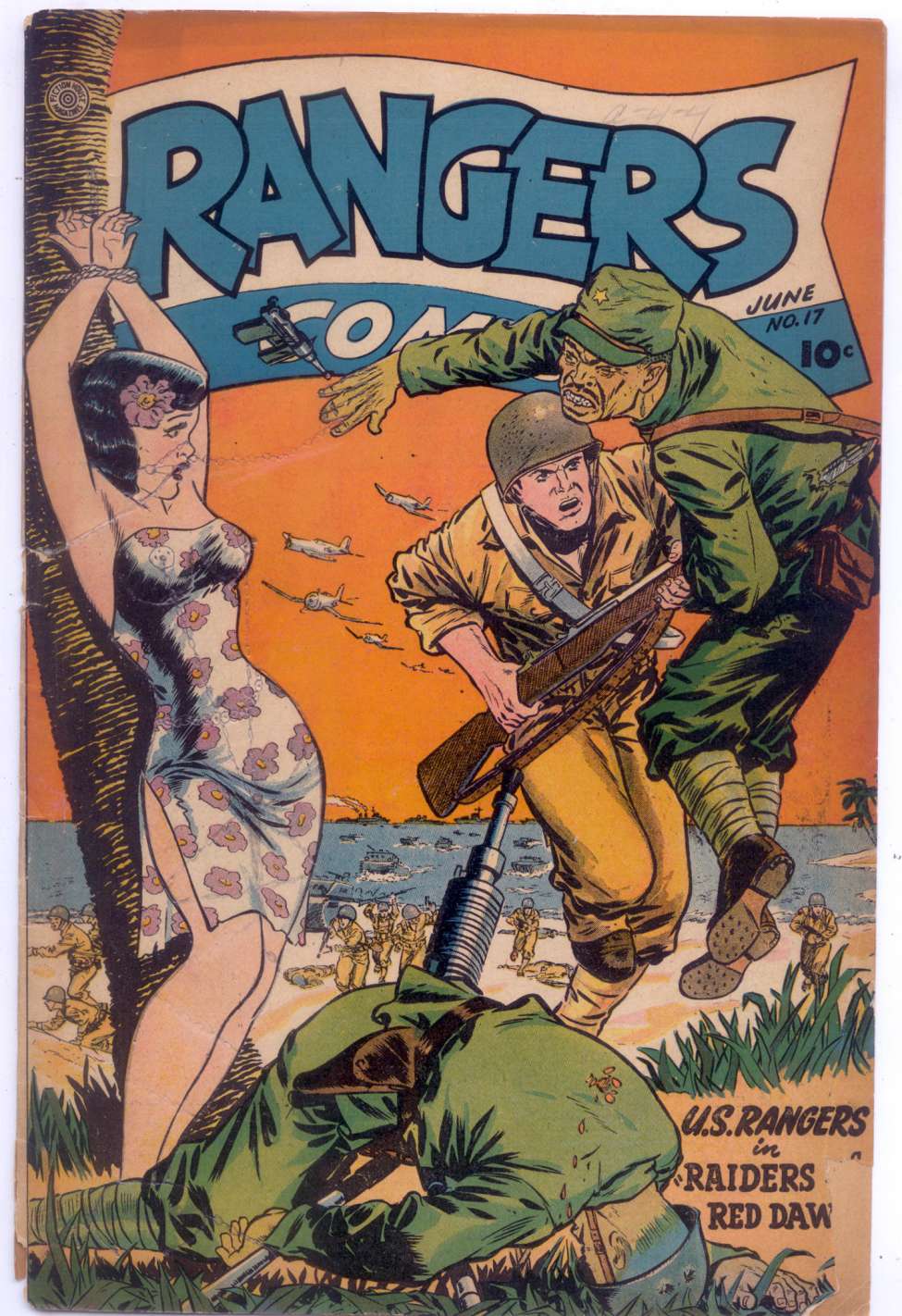 Comic Book Cover For Rangers Comics 17